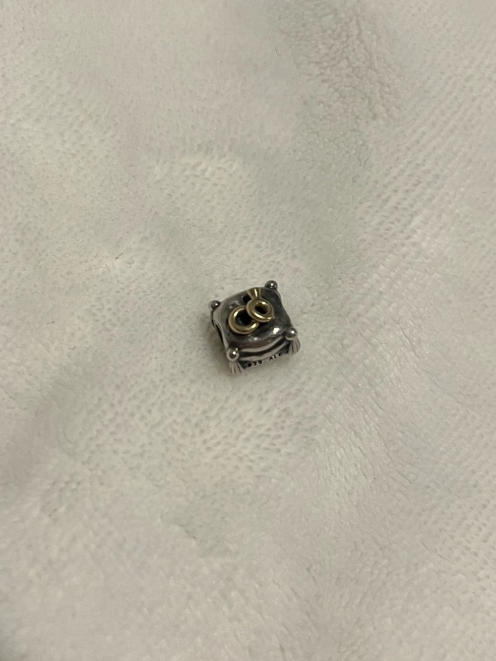 Pandora romantic union wedding ring charm